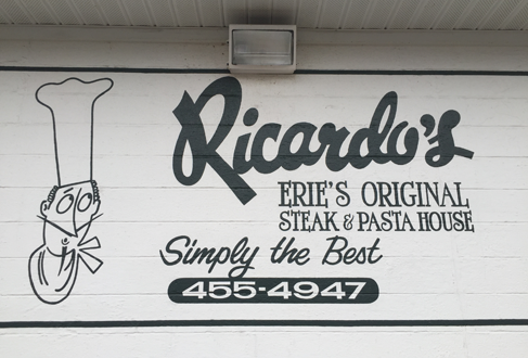 Ricardo’s Restaurant building located at 2112 East Lake Road in Erie PA near General Electric.